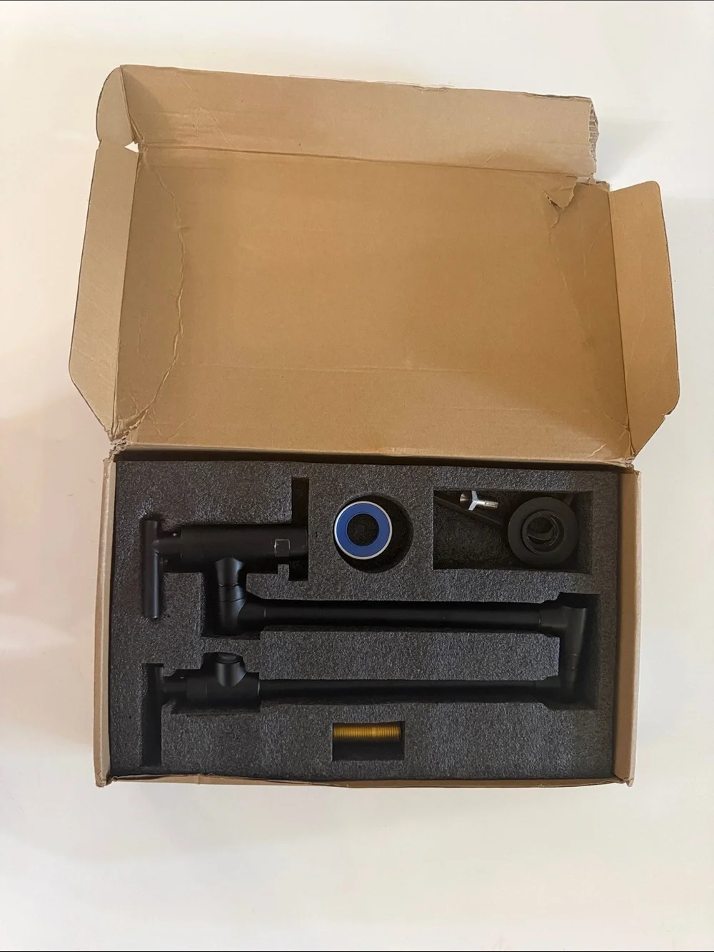 Matte Black Wall-Mount Pot Filler / Faucet